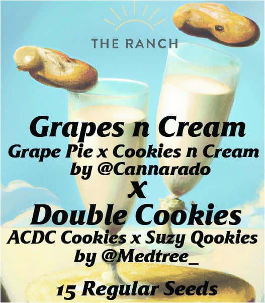 Grapes N Cream x Double Cookies — seed pack