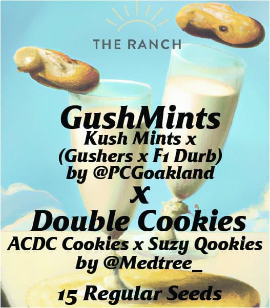 Gush Mints x Double Cookies — seed pack