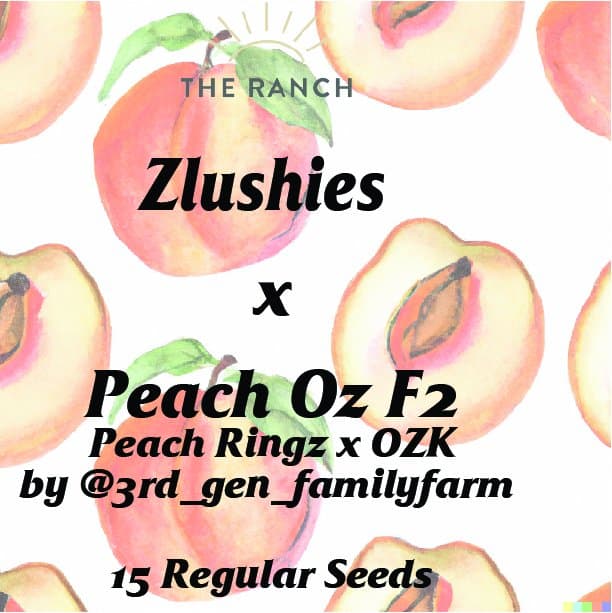 Zlushies #7 x Peach Oz — seed pack